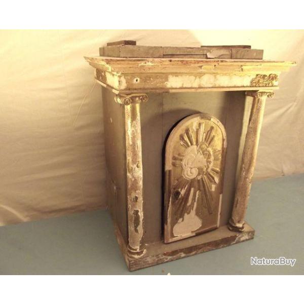 TABERNACLE EN BOIS SCULPT XIXe