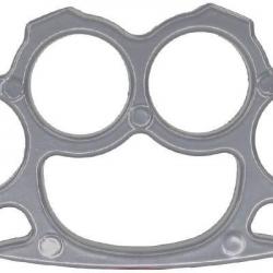 Poing américain aluminium Gris