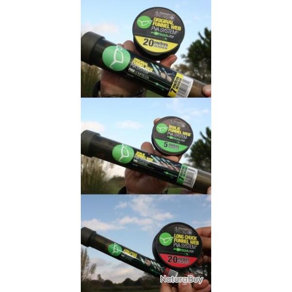 PVA SYSTEM KORDA 20m hexmesh refill funnel web