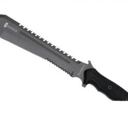 Black Field Hammer Machette Chasse Longueur Lame 25,5 cm chromée acier inoxydable 440