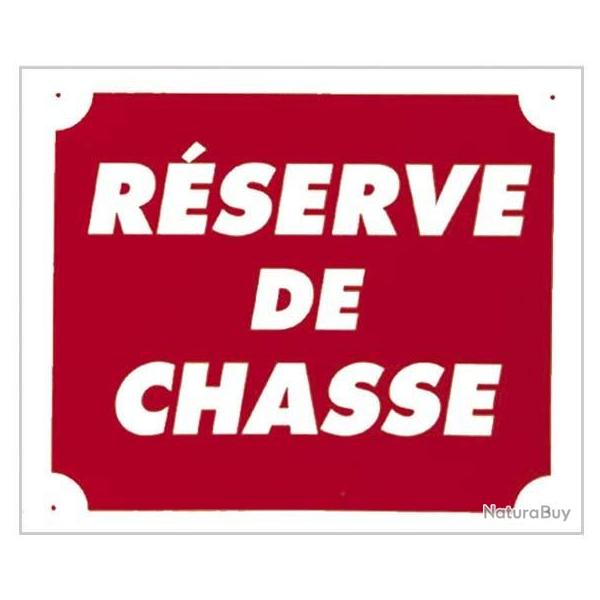 Panneau Rserve de chasse