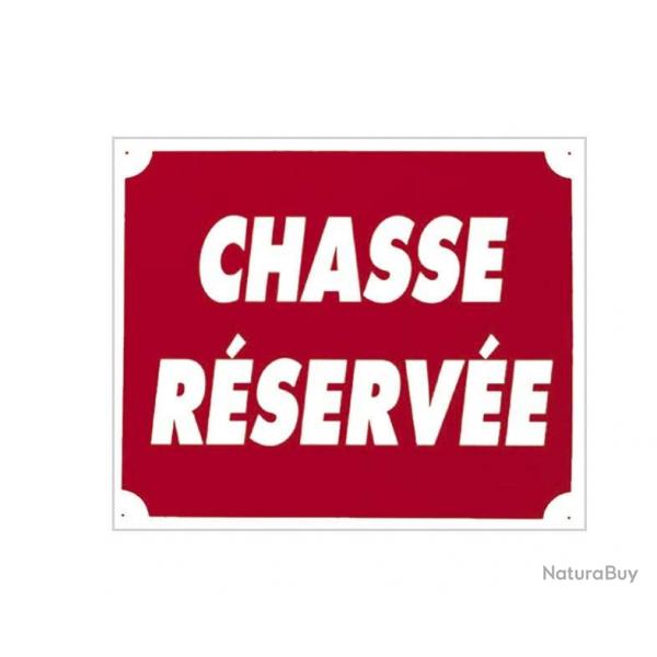 Panneau Chasse reserve