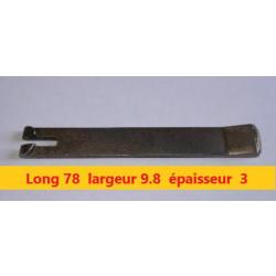 ARMEUR   Long 78  largeur 9.8  épaisseur  3