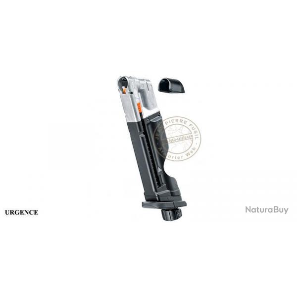 Chargeur pour pistolet CO2  balles de caoutchouc GLOCK 17 Gen 5 - Cal. 43 Urgence