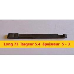 ARMEUR   Long 73  largeur 5.4  épaisseur  5 - 3