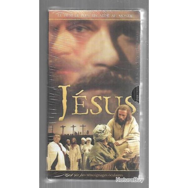 jsus vhs + le nouveau testament + Voici l'homme jsus neuf sous blister