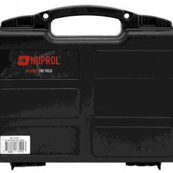 Mallette pour arme de poing mousse vague Noir / OD 31 x 25 x 8