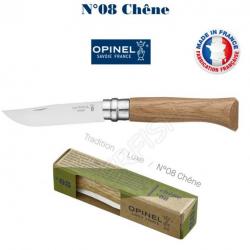 Couteau TRADITION LUXE N°08 Chêne OPINEL
