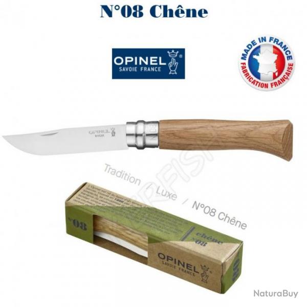 Couteau TRADITION LUXE N08 Chne OPINEL