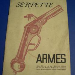 RARE Catalogue numéro 1, alain SERPETTE janvier 1967