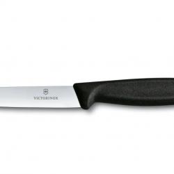 COUTEAU OFFICE VICTORINOX 10CM NOIR