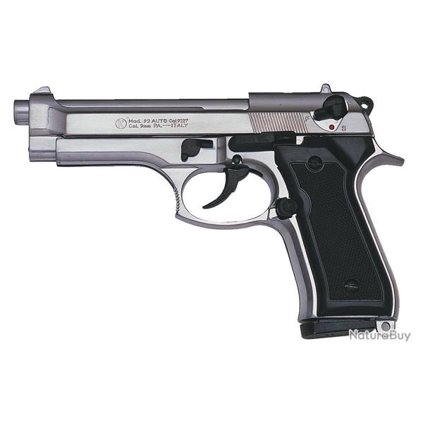 Pistolet alarme Kimar 92 auto cal.9mm Pak nickel