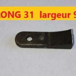 ARMEUR POUR FUSIL MARQUE INCONNUE     LONG 31  largeur 9