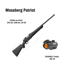 PACK BATTUE MOSSBERG PATRIOT + POINT ROUGE BUSHNELL 