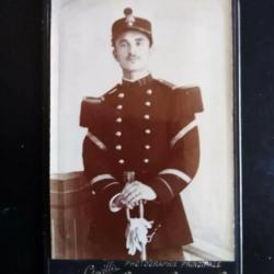 cdv militaire photo soldat 27 rgt d'infanterie