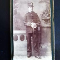 cdv militaire photo soldat 80 Rgt d'infanterie
