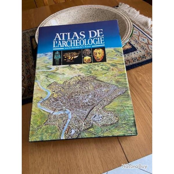 livre atlas de l'archologie