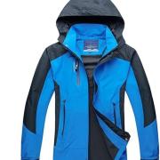 Veste Softshell Homme Imperméable Et Coupe-vent - Chaude, Légère, Avec Capuche Et Poches - Pour Randonnée, Chasse, Ville