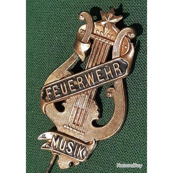 Insigne de la musique des pompiers Allemagne WW2 Original.
