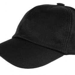 Casquette Baseball Coton Huile Noir Finistere Creation Francaise Taille unique Noir