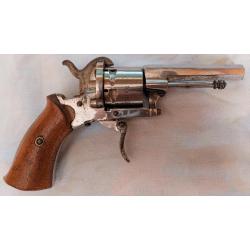 Revolver à broche «THE GARDIAN AMERICAN MODEL OF 1878» type LEFAUCHEUX et 30 cartouches.