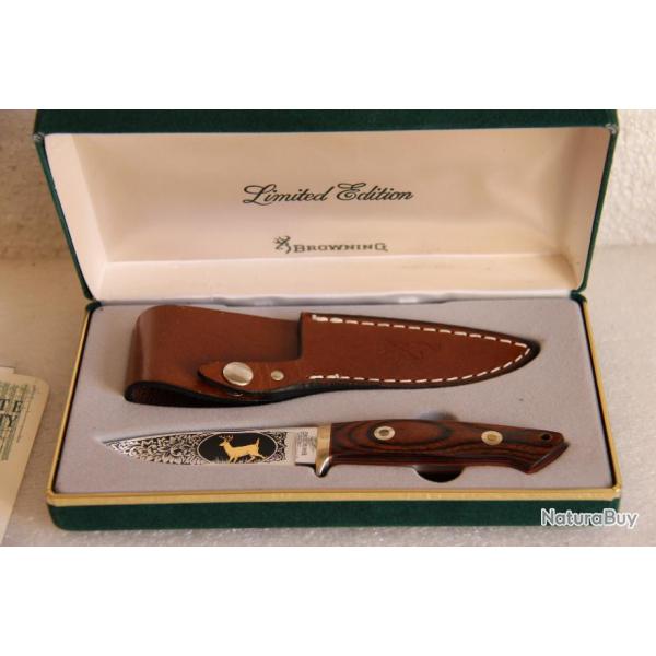 Couteau Browning srie limite