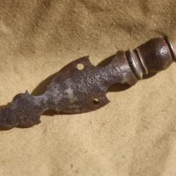 Passage de baguette de fusil de chasse à silex XVIIIème siècle