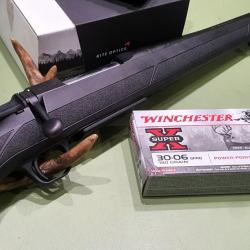 Pack Carabine BROWNING A-Bolt 3 30-06 + 1 boîte de 20 munitions Winchester PowerPoint
