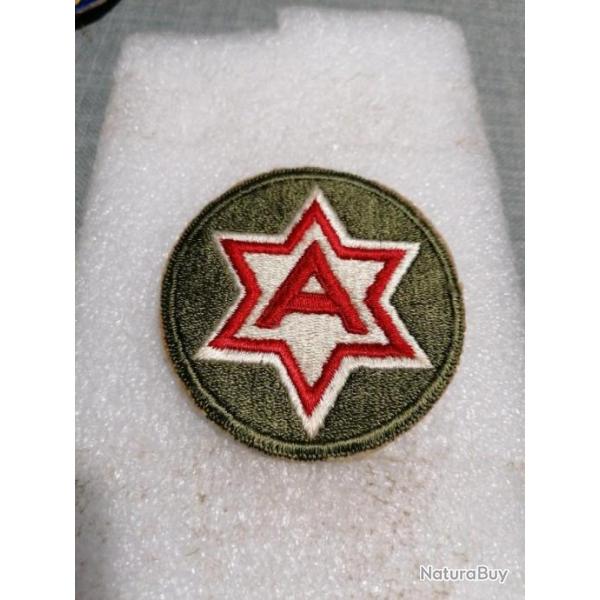 Patch arme us 6th ARMY WW2 ORIGINAL