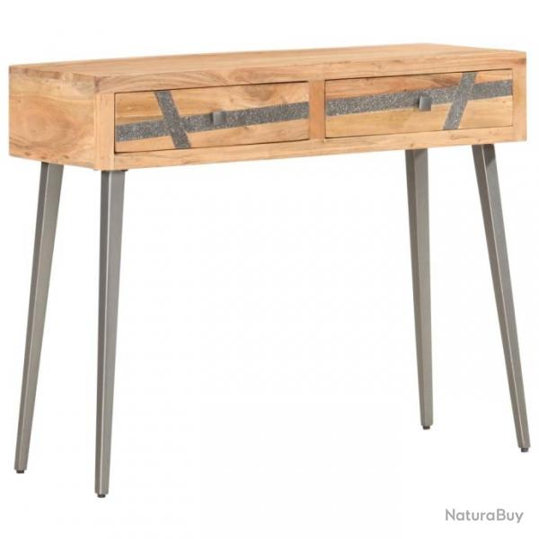 Table console 90 x 30 x 75 cm Bois d acacia massif 286549