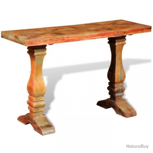 Table console Bois de rcupration massif