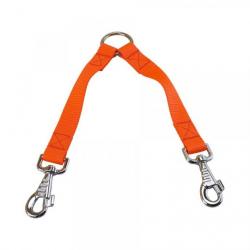 coupleur nylon orange 25 cm - jokidog