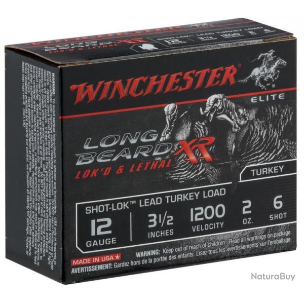 100 cartouches Winchester Long Beard XR cal 12/89 plombs n 6