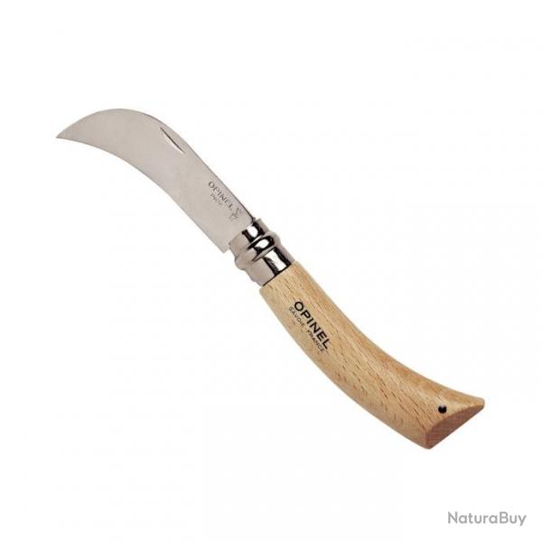 Opinel - Couteau Serpette Fermante N8 11cm Htre Lame Inox - 957