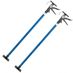 2 x etais télescopique support barre tiges traverse de plafond set 115-290 cm 30 kg 08_0000501