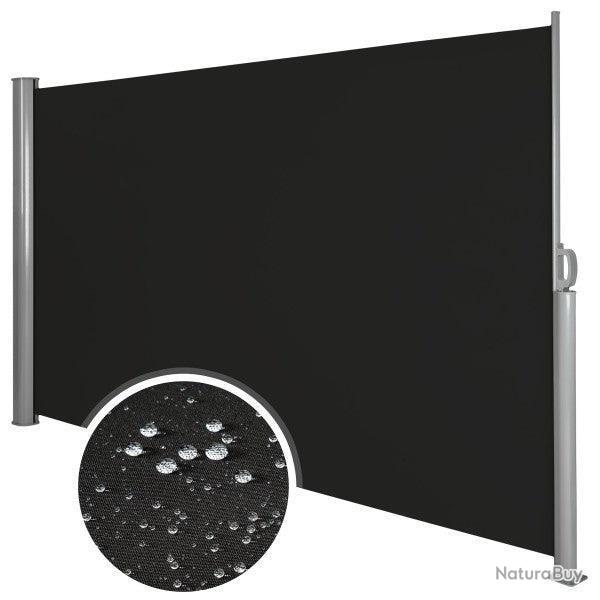 Auvent store latral brise-vue abri soleil aluminium rtractable 200 x 300 cm noir 08_0000535