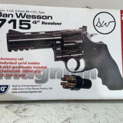 8088 REVOLVER ASG DAN WESSON 715 4" cal4,5 2,1joules CO2 NEUF