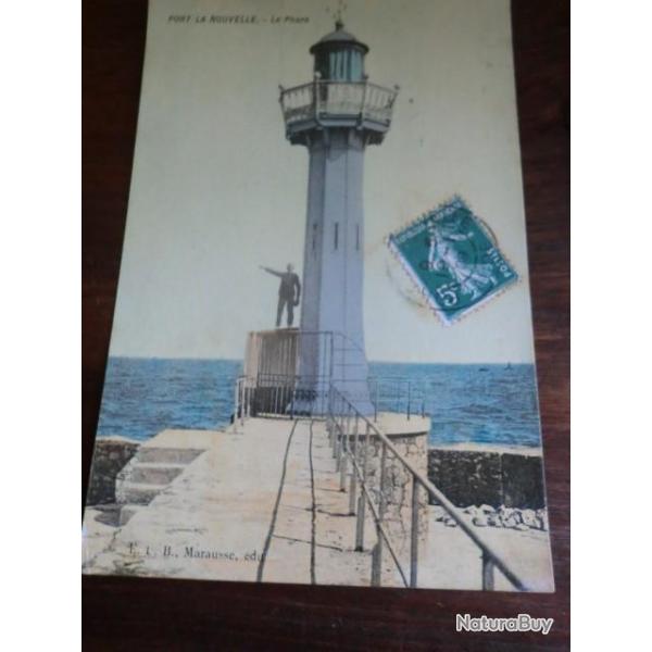 CP  Dpt  11 PORT LA NOUVELLE  LE PHARE
