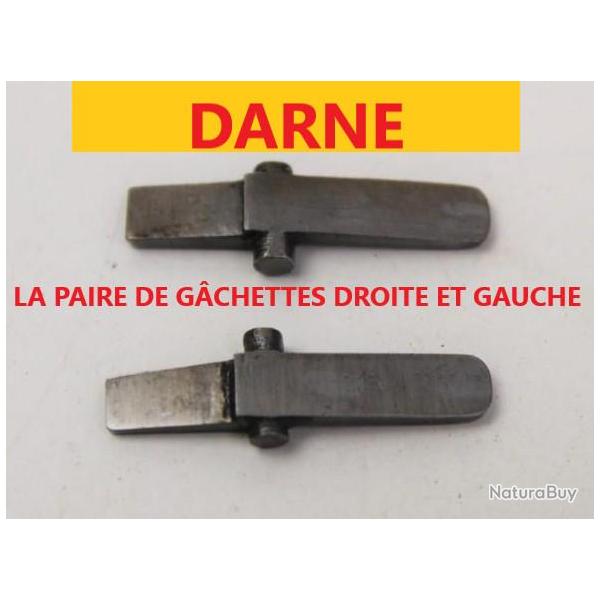 PAIRE DEGACHETTES  FUSIL DARNE