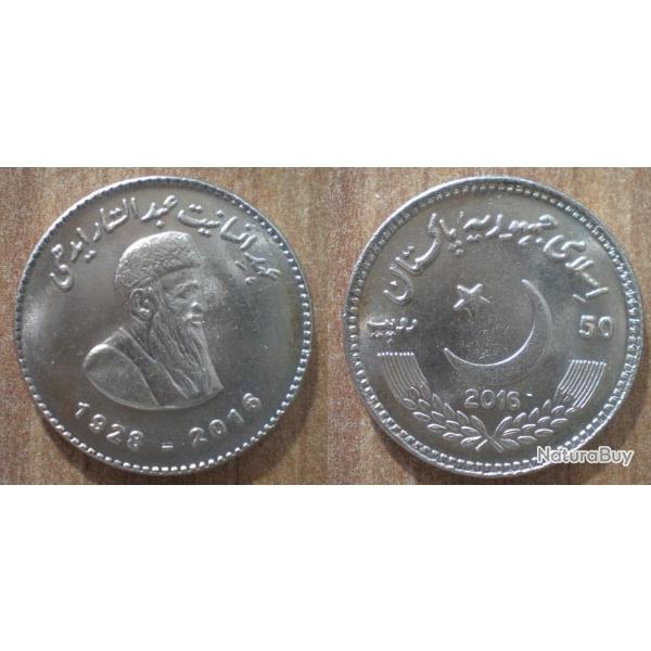Pakistan 50 Roupies 2016 Neuve Piece Commemo Abdul Sattar Edhi Philanthropiste Rupees 1928 2016