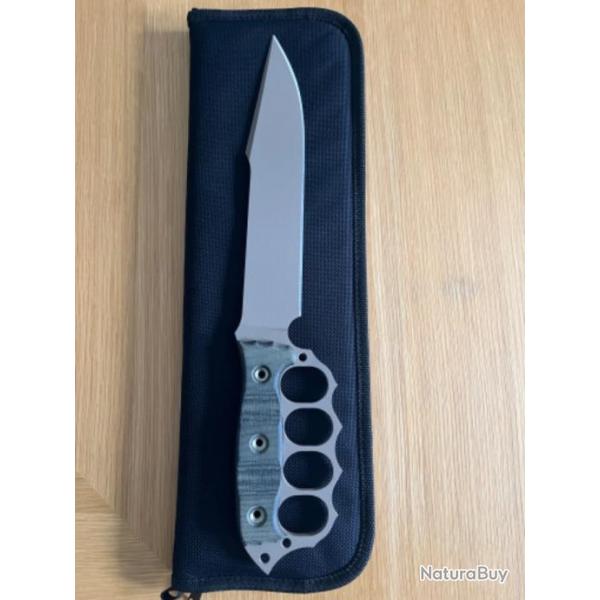 BUSSE COMBAT KNIFE SRT KNUCKLE BOWIE - Special Reaction Teams - Custom Shop - Argonne Assault Knife