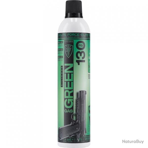 Bombe gaz 600ml elite force green gas maintenance 130 PSI (Huile silicone)