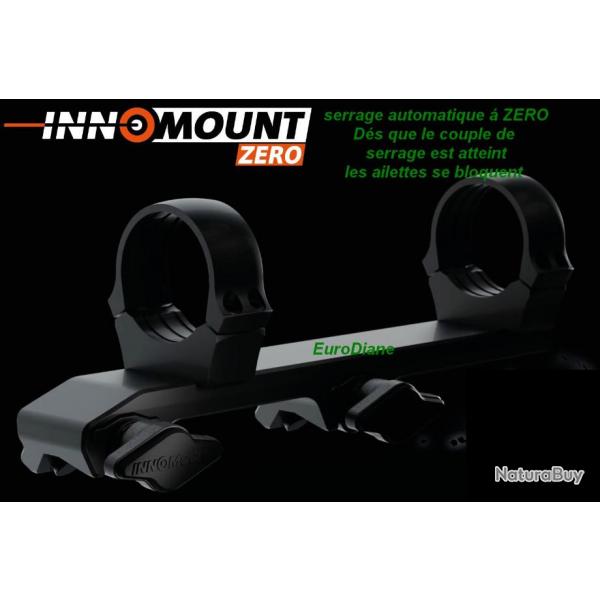 Innomount, verrouillage automatique Zero, avec colliers de 34 mm h=3mm pour Blaser R93 "NOUVEAUT!