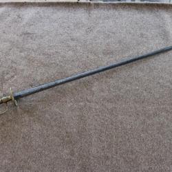Epée de cour en bronze XVIIIe