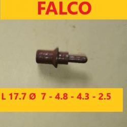 PERCUTEUR FALCO  L 17.7 Ø  7 - 4.8 - 4.3 - 2.5