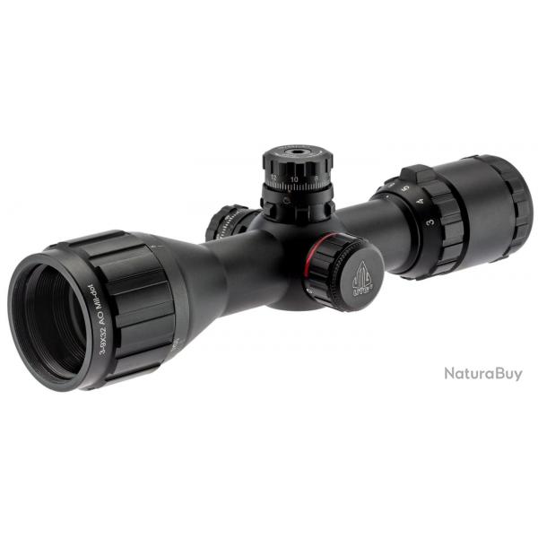 ( Lunette de tir Mildot illumine 3-9 x 32 mm - Rouge/verte)Lunette de tir Mildot illumine 3-9 x 32