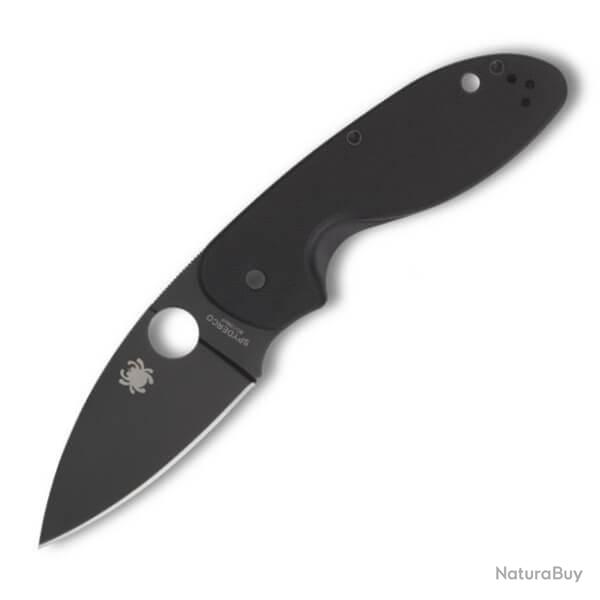 C216GPBBK - Couteau pliant Spyderco Efficient tout noir
