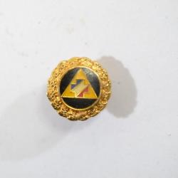 Insigne boutonnière Sécurité Civile Moniteur de secourisme pompier. Ancien vintage FS badge (B)