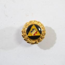 Insigne boutonnière Sécurité Civile Moniteur de secourisme pompier. Ancien vintage FS badge (C)
