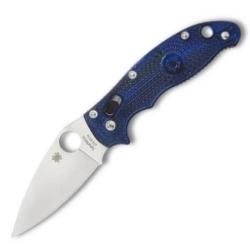 C101PBL2-Couteau de poche Spyderco Manix 2 bleu translucide